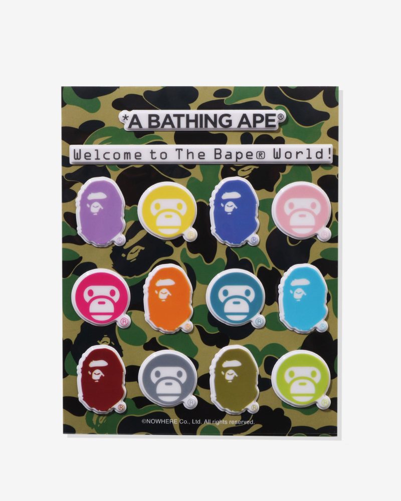 Accessories bape puffy sticker 1K30182053.view 1