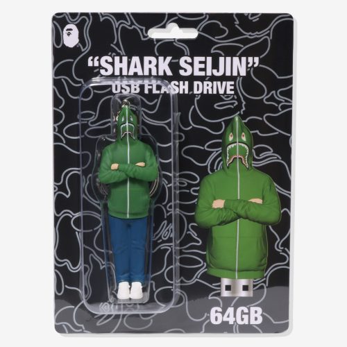 accessories bape shark seijin usb flash drive 1J80 182 005.view 6