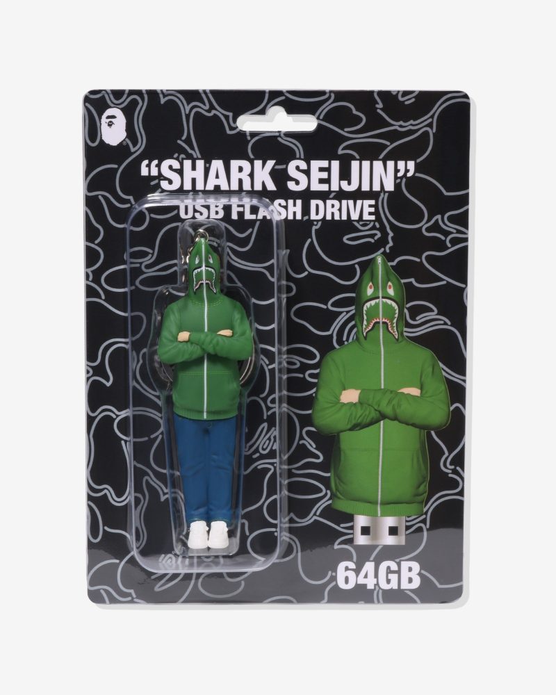 accessories bape shark seijin usb flash drive 1J80 182 005.view 6