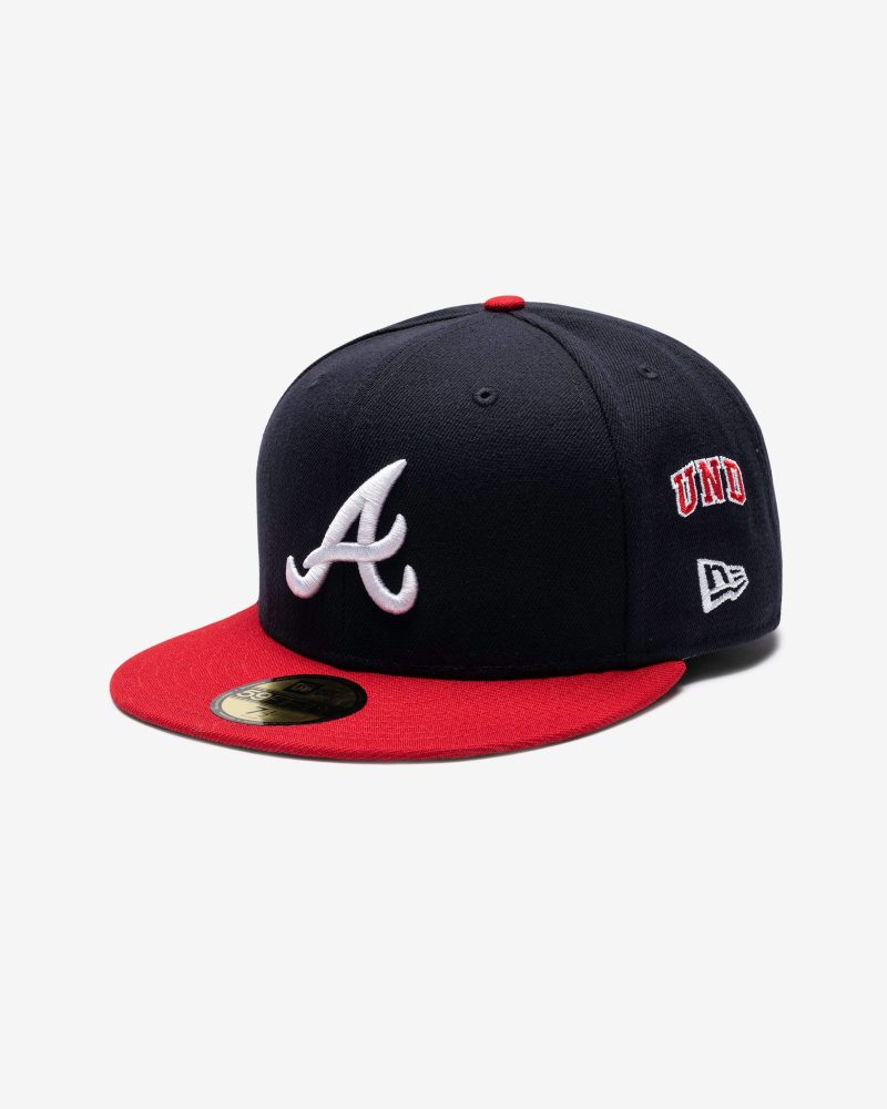 accessories headwear undefeated ne mlb fitted atlanta braves 90190AT.view 1