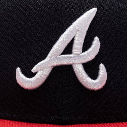 accessories headwear undefeated ne mlb fitted atlanta braves 90190AT.view 3