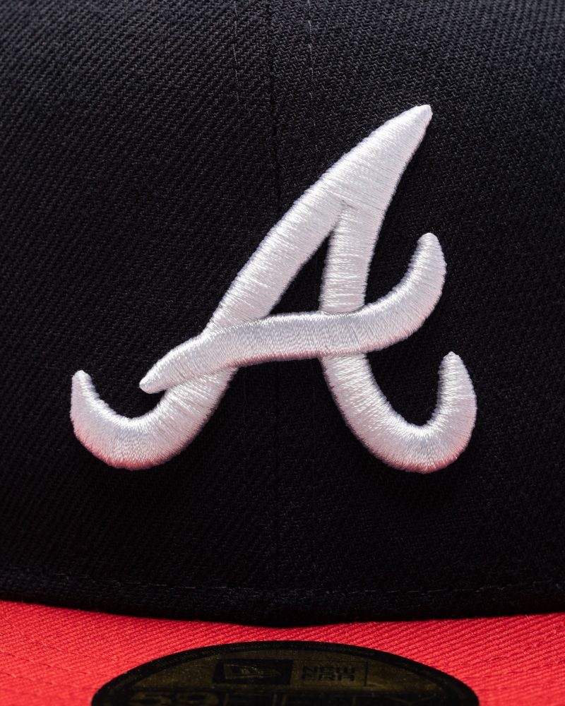 accessories headwear undefeated ne mlb fitted atlanta braves 90190AT.view 3