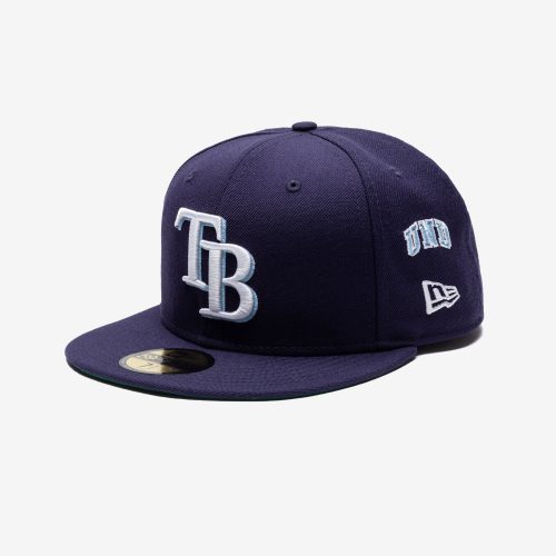 accessories headwear undefeated ne mlb fitted tampa bay rays 90190TA.view 1