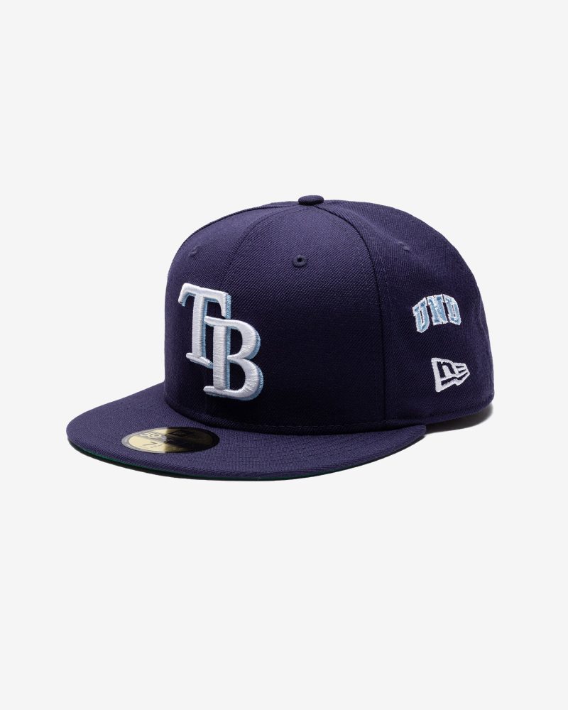 accessories headwear undefeated ne mlb fitted tampa bay rays 90190TA.view 1