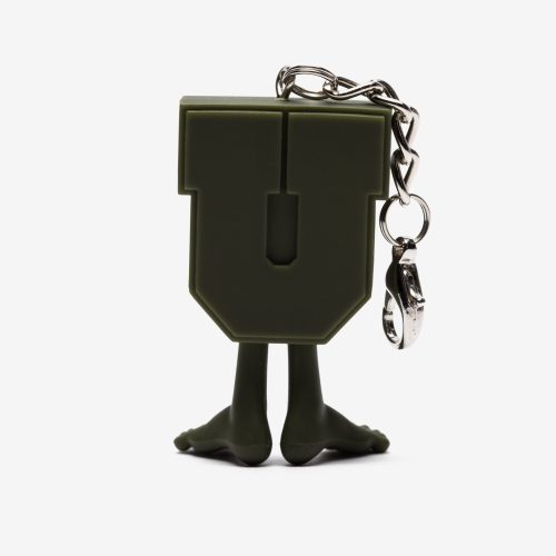 accessories keychain undefeated x medicom uman keychain UMANKC OLIVE.view 2