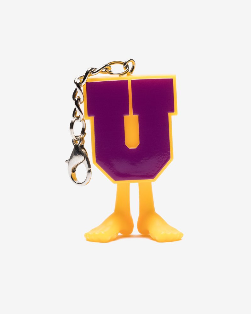 accessories keychains undefeated x medicom uman keychain UMANKC LAKER.view 1