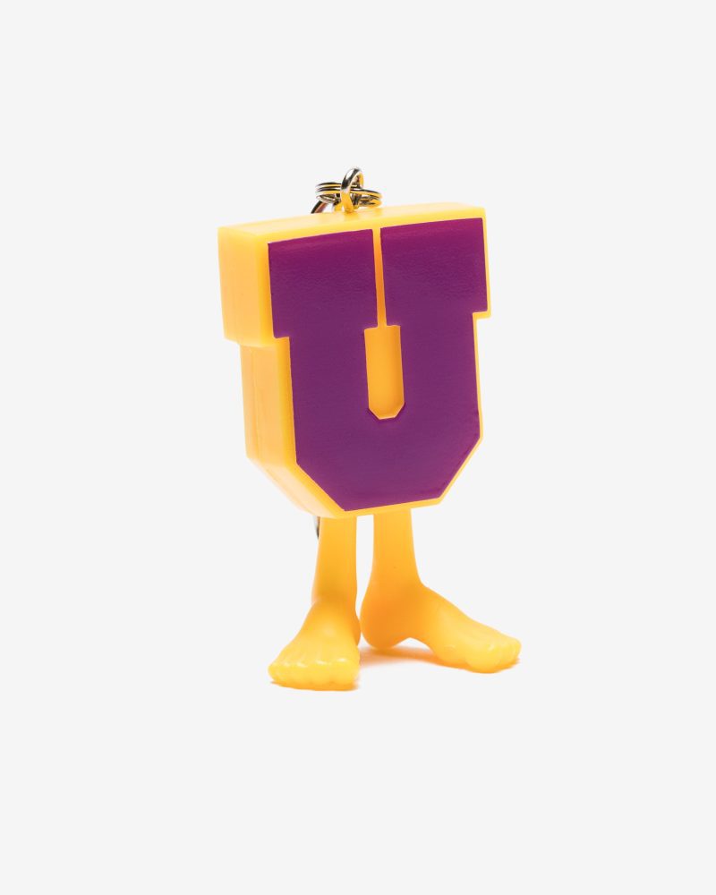 accessories keychains undefeated x medicom uman keychain UMANKC LAKER.view 3