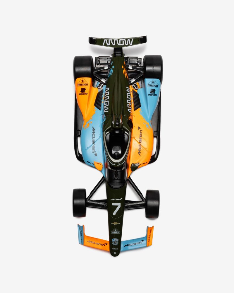 accessories undefeated mclaren 1 18 scale indy 500 car 11178.view 5