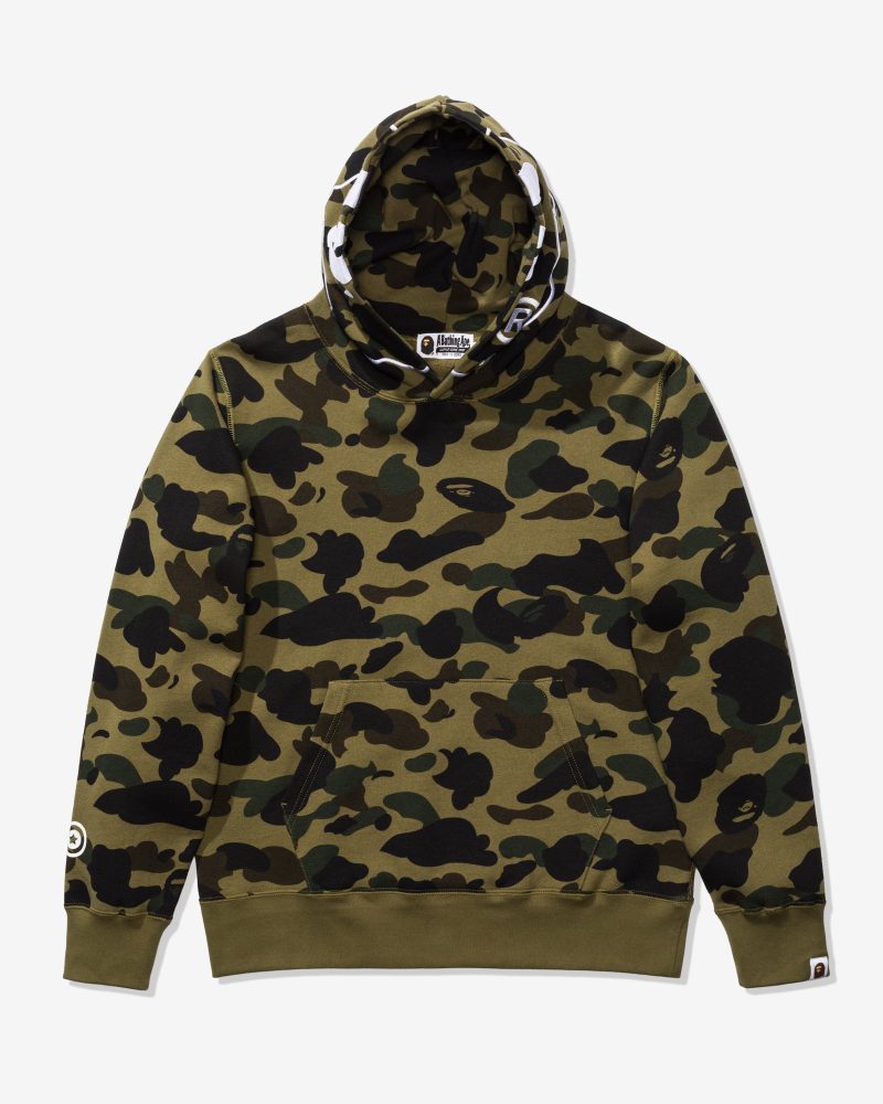 apparel tops bape 1st camo 2nd ape pullover hoodie 1G30 152 001.view 1