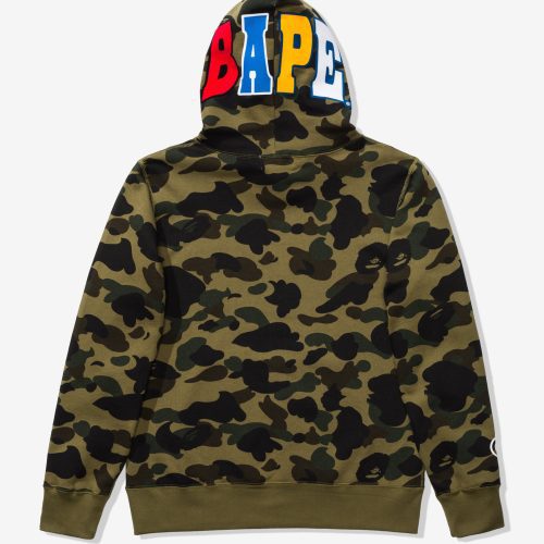 apparel tops bape 1st camo 2nd ape pullover hoodie 1G30 152 001.view 2