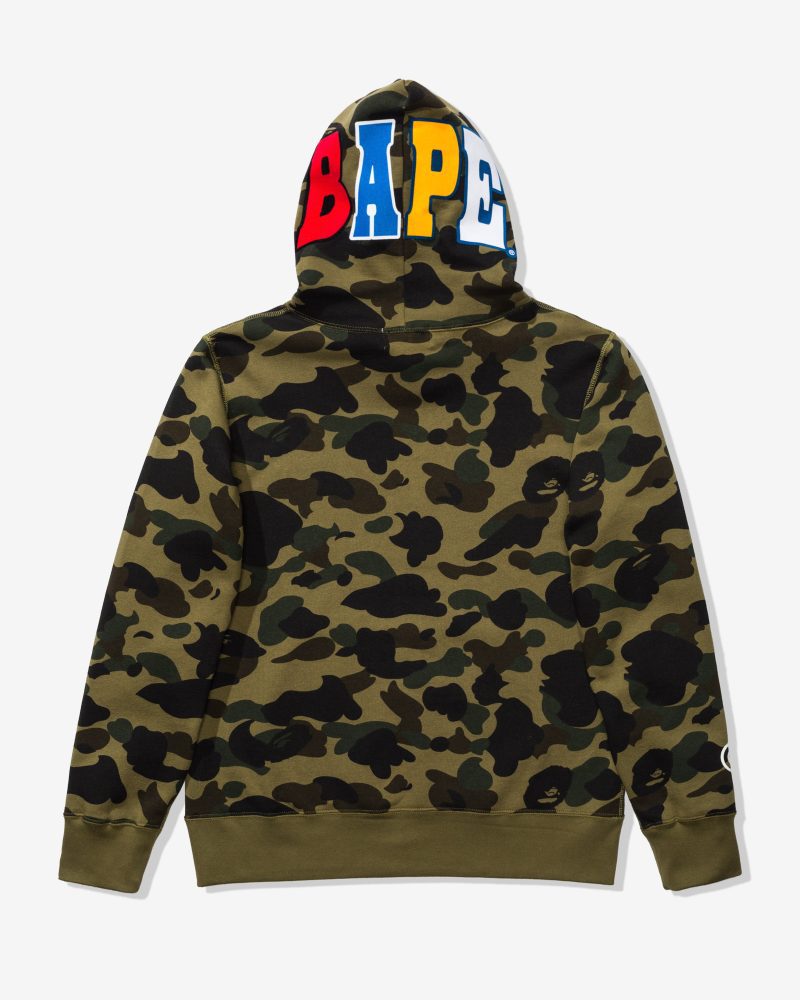 apparel tops bape 1st camo 2nd ape pullover hoodie 1G30 152 001.view 2