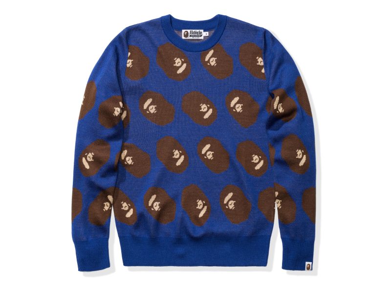 apparel tops bape ape head knit 1F80 120 001.view 1