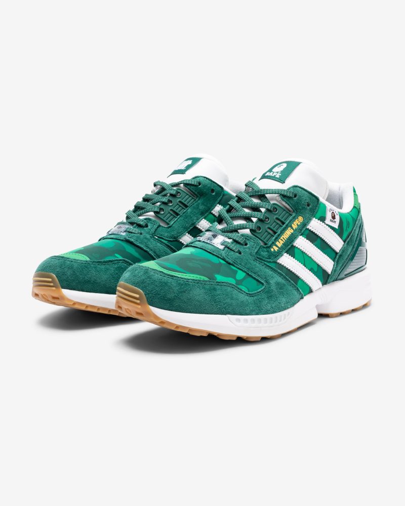 footwear bape undefeated adidas zx 8000 FY8851.view 1