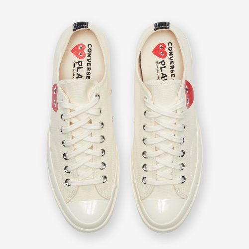 footwear converse cdg single heart chuck 70 ox A08805C.view 4