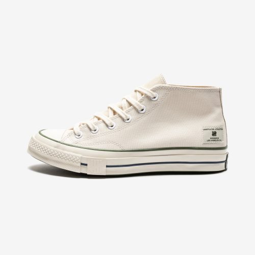 footwear undefeated converse chuck 70 mid parchment chive A00670C.view 2